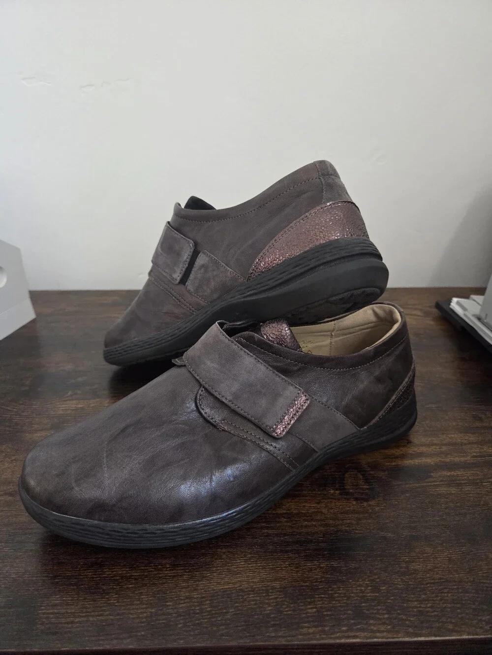 Fidelio Hallux HiEnergy Wechselfußbett Comfort Shoe Leather Arch Support Men 8.5